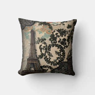 Coussin vintage de paris beiffroi
