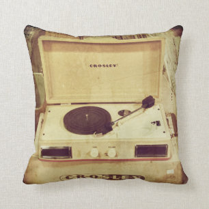 Coussin vintage de Tourne-disque