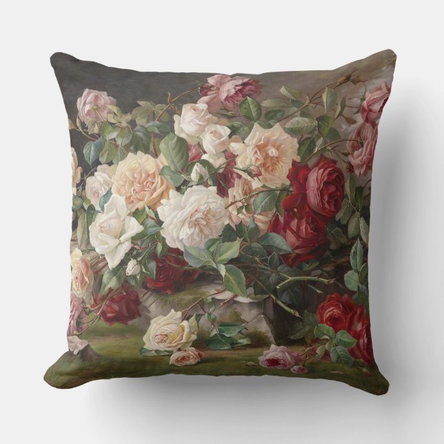 Coussin Vintage E. Rose Hariel     (Recto)