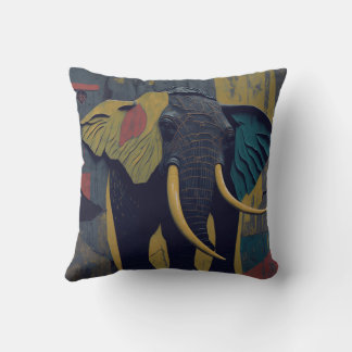 Coussin vintage elephant 2