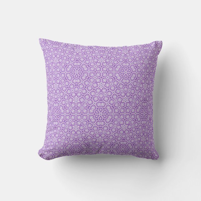 Coussin Vintage Floral sans joint Abstrait (Recto)