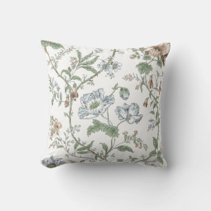 Coussin Vintage Floral Vines Jardin Botanique Motif