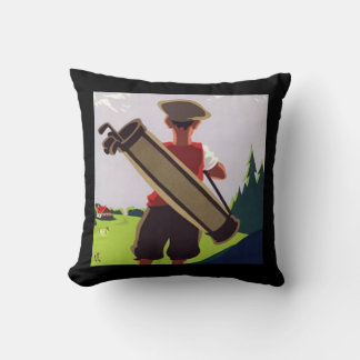 Coussin vintage Golf Caddy