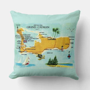 Coussin Vintage Grand Cayman