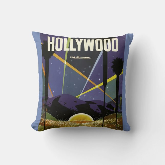 Coussin vintage Hollywood Accent (Recto)