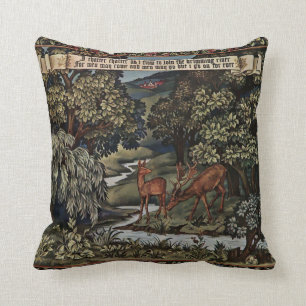 Coussin Vintage John Dearle "The Brook" pour William Morri