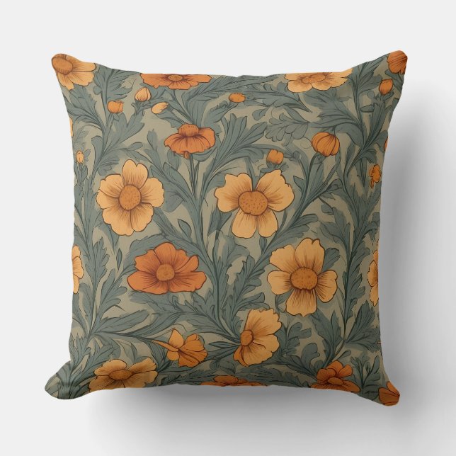 Coussin Vintage Marigold (Recto)