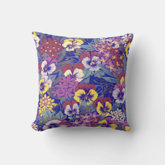Coussin Vintage Pansy ~ Coussin/coussin