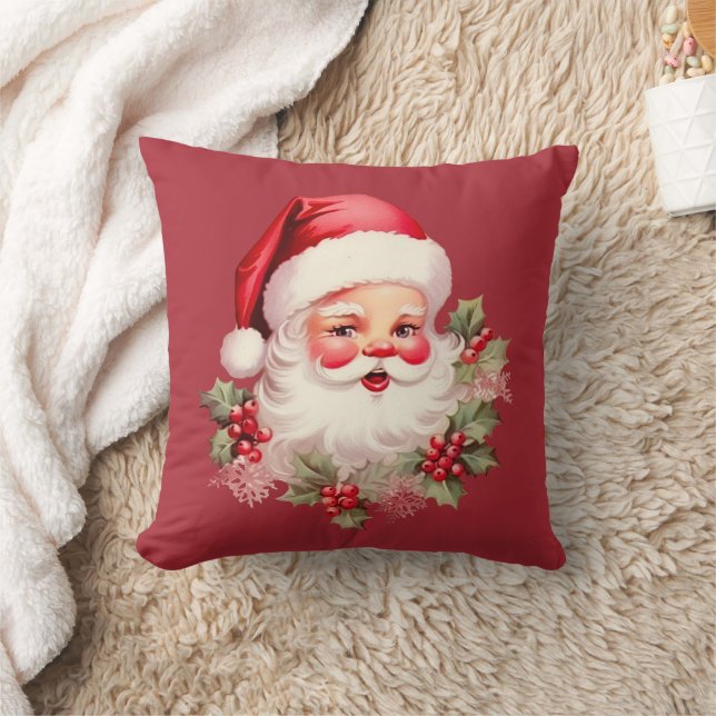 Coussin Vintage Père Noël Santa Claus (Couverture)