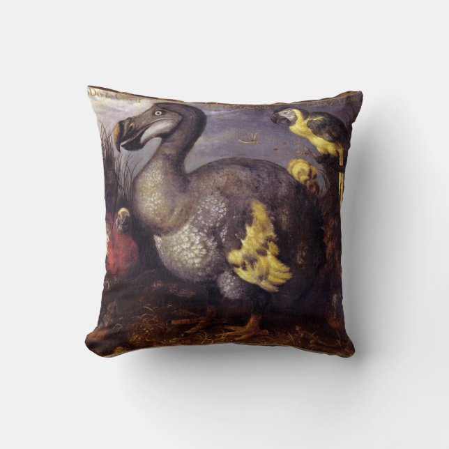 Coussin Vintage Roelant Savery Saveries Dodo (Recto)
