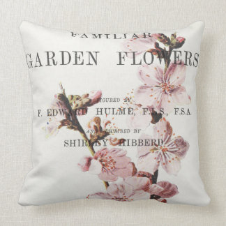 Coussin Vintage Shabby Chic Home : Almond