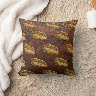 Coussin Vintage style hot dog