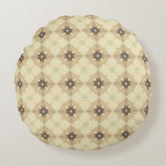 Coussin vintage Sunburst Round - Charme intemporel