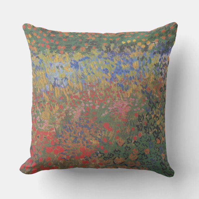 Coussin Vintage Van Gogh Flower Garden (Recto)