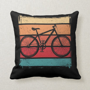 Coussin Vintage Vélo Art Cyclisme Sport Lover
