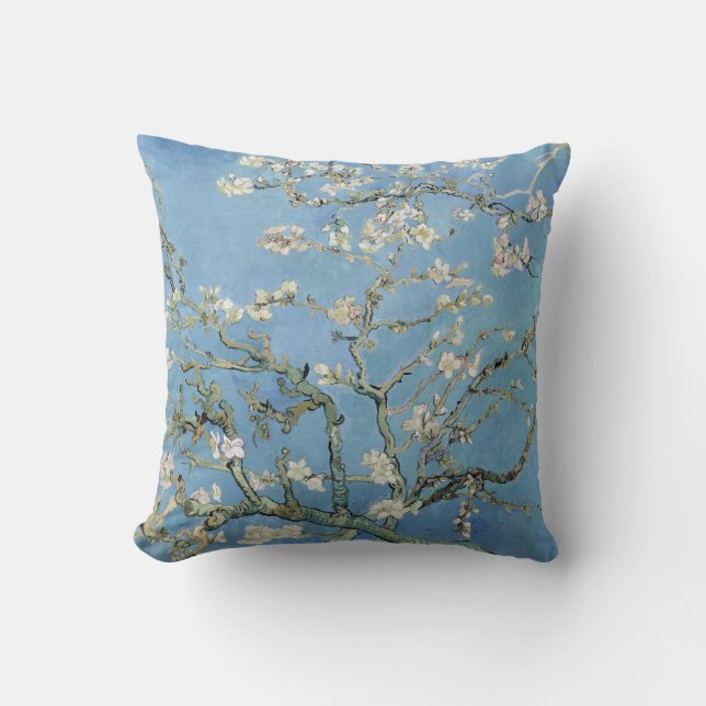 Coussin Vintage Vincent Van Gogh Almond Blossoms (Recto)