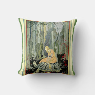 Coussin Vintage Virginia Sterrett Fairy Tale Imprimer Cous