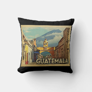 Coussin Vintage voyage du Guatemala