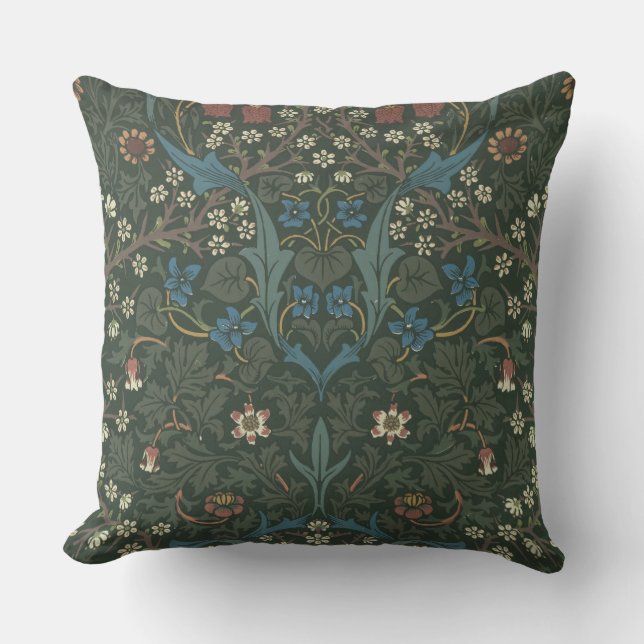 Coussin Vintage William Morris Blackthorn (Recto)