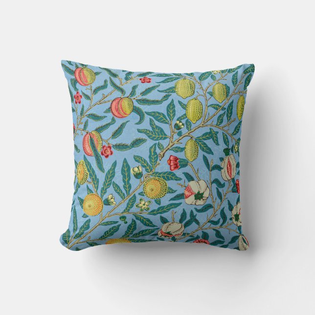 Coussin Vintage William Morris Four Fruits Motif (Recto)