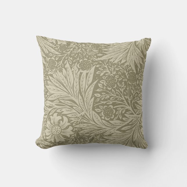 Coussin Vintage William Morris Marigold Motif (Recto)