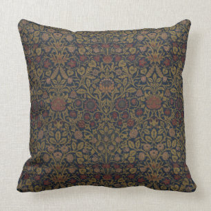 Coussin Vintage William Morris Violet et Columbine