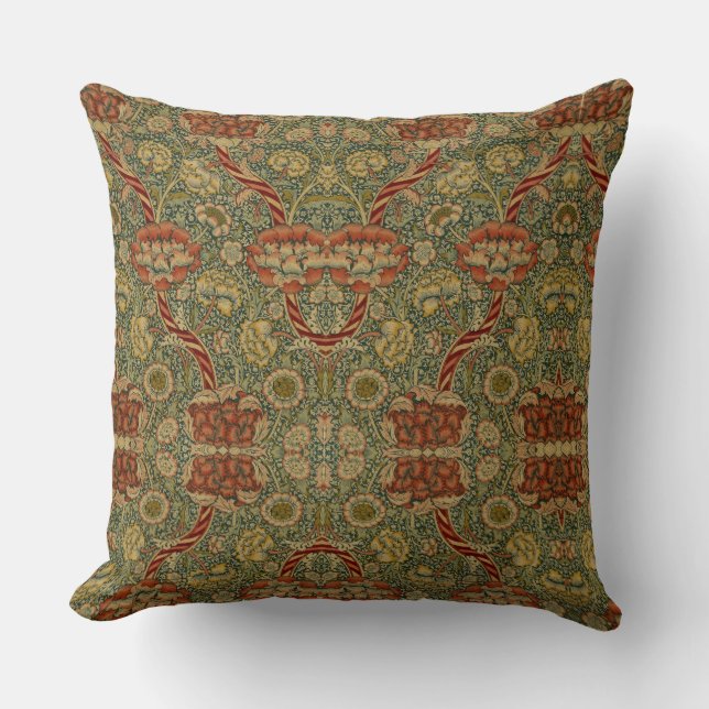 Coussin Vintage William Morris Wandle (Recto)