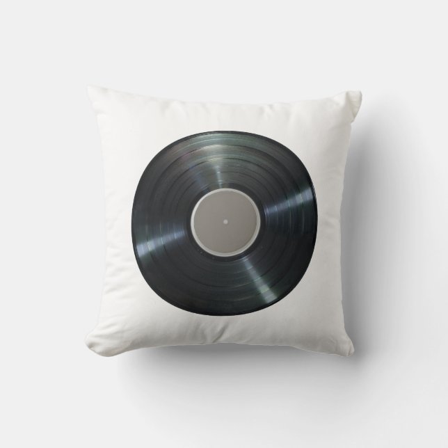 Coussin Vinyl Record Pillow (Recto)