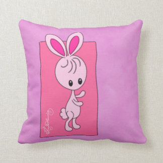 Coussin "Violet" Lapin
