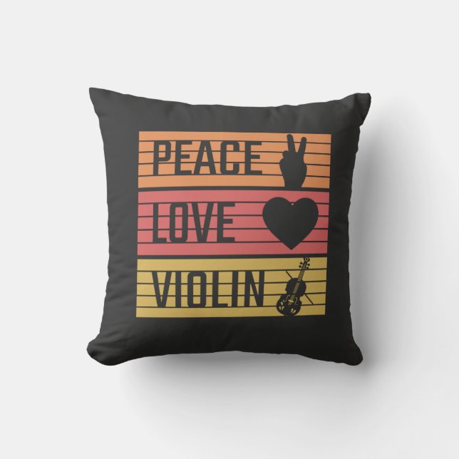 Coussin Violoniste violon (Recto)