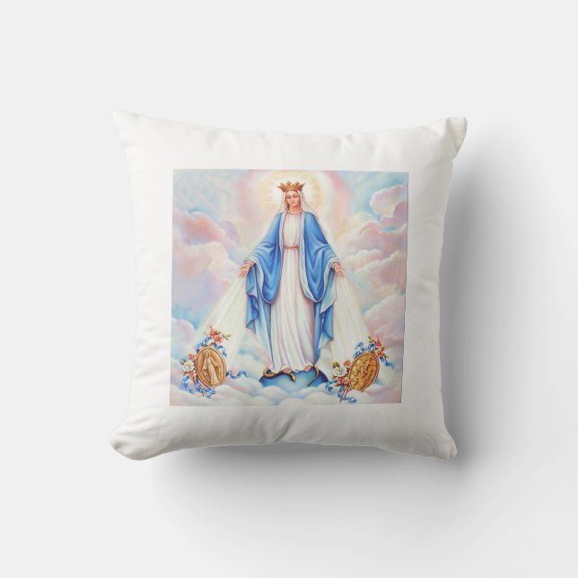 Coussin Virgen Medalla Milagrosa (Recto)