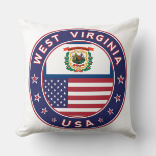 Coussin Virginie-Occidentale