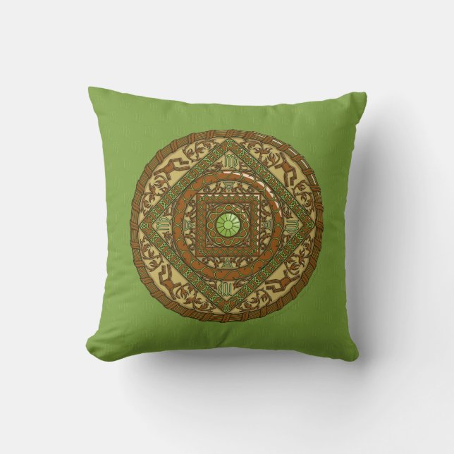 Coussin Virgo Mandala (Recto)