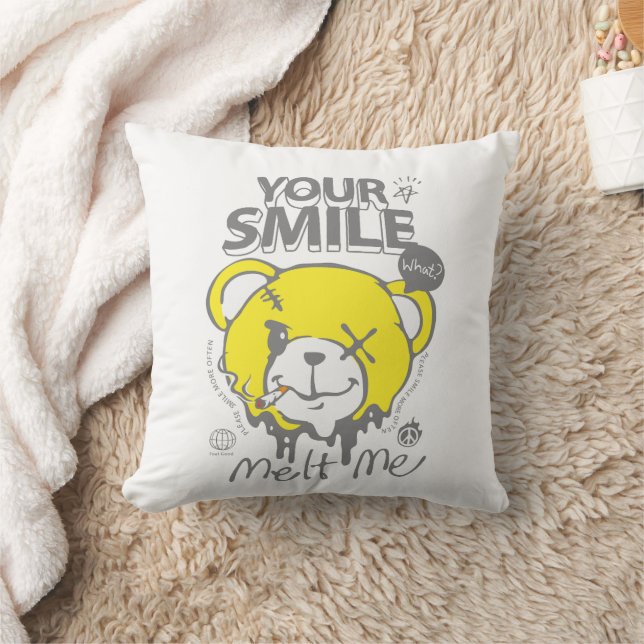 Coussin Vis Simplement, Fleur Sauvage, Me Melt - Un Remi D (Couverture)