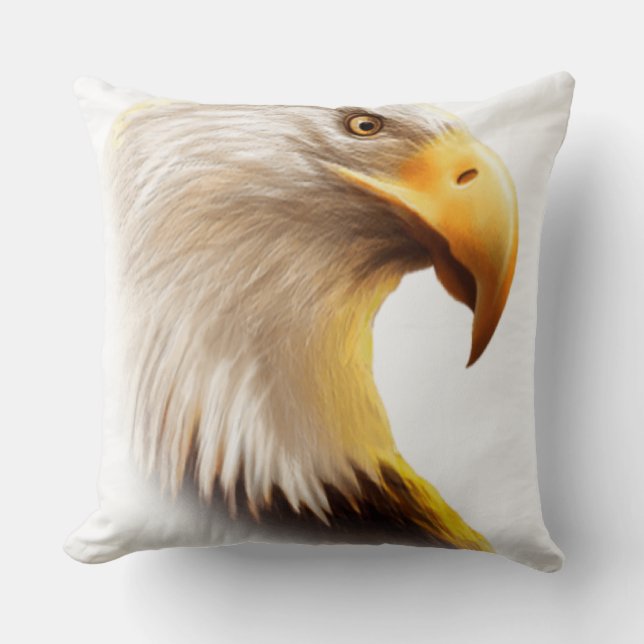 Coussin Visage d'aigle (Recto)