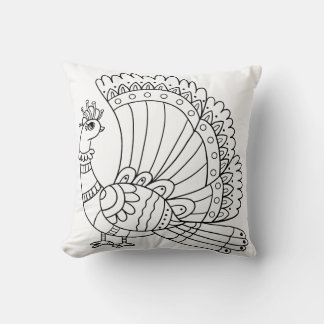 Coussin Visage de Tigre Kawaii