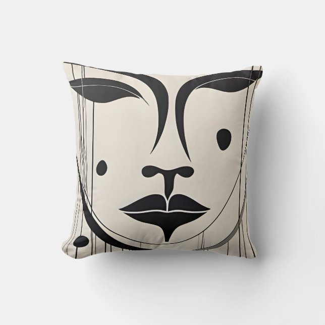 Coussin Visage - face (Recto)