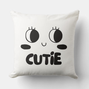 Coussin visage mignon