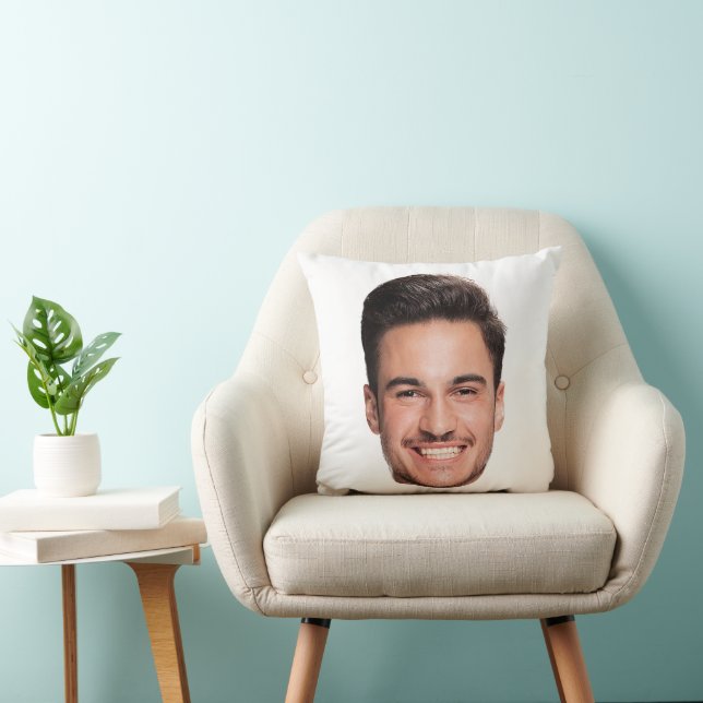 Coussin Visage Personnalisé (Chaise)