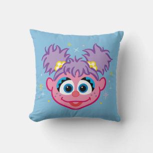 Coussin Visage souriant d'Abby