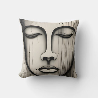 Coussin visage - visage