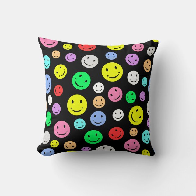 Coussin Visages souriants (Recto)