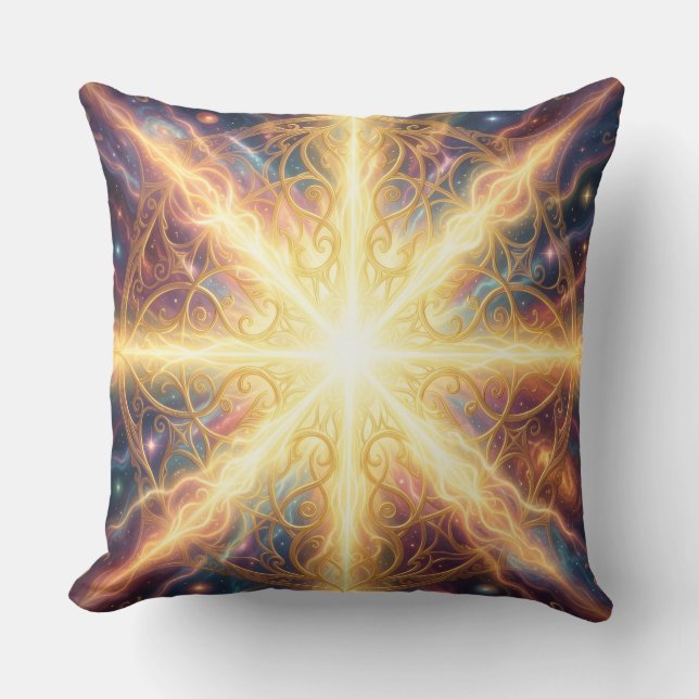 Coussin Vision Éthérée – Au-delà de la Réalité.60 (Recto)