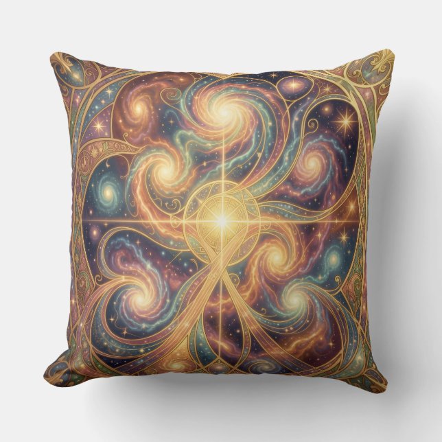 Coussin Vision éthérée – Au-delà de la réalité.69 (Recto)