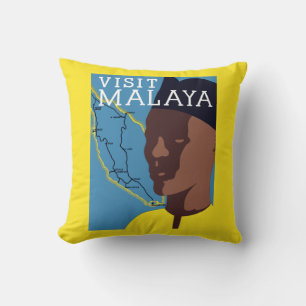 Coussin Visite de Malaya