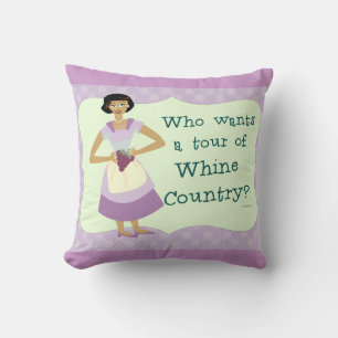 Coussin Visite Whine Country !