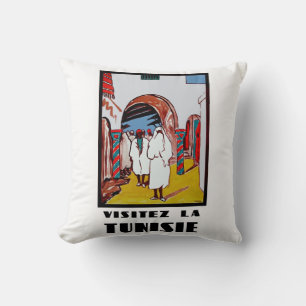 Coussin Visitez La Tunisie