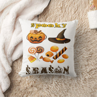Coussin visuel de la saison effrayante, Joyeux Halloween