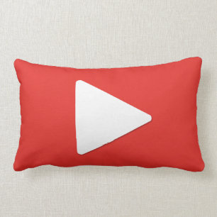 Coussin visuel du coussin   Vlogging de bouton de