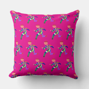 Coussin Vite Vite Rose Foncé